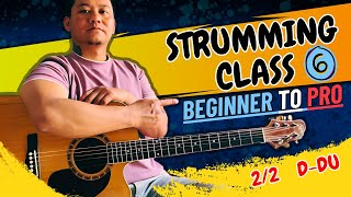 22 Guitar Strumming Lesson 6 Beginner to Pro Strumming Tutorial [upl. by Drareg59]