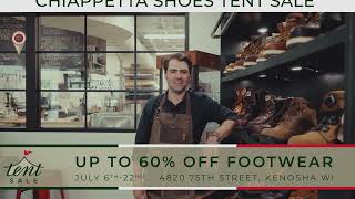 Chiappetta Shoes Tent Sale 2023 Commercial [upl. by Lucienne]