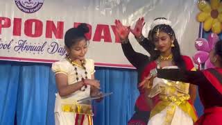 Poothapattu 👩‍🍼 Dance Form Annual Day Campion School Function [upl. by Eislek]