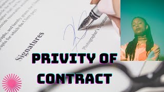 The Law of Privity of Contract [upl. by Burne782]