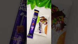 Cadbury dairy milk with chocolate milk buttons popsicle shortsjemeschocolate [upl. by Robson]