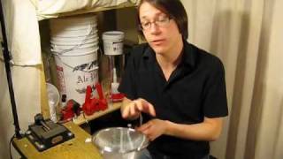 Basics of Home Brewing What is a strainer [upl. by Simmonds963]