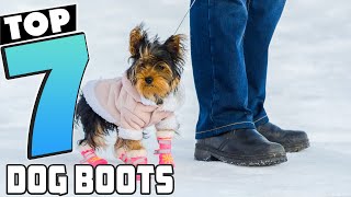 7 Best Dog Boots That Stay On Ultimate Paw Protection [upl. by Rettuc]