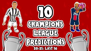 Champions League knockout PREDICTIONS [upl. by Mauretta214]