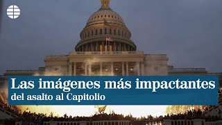 Las imágenes más impactantes del asalto al Capitolio [upl. by Reniti]