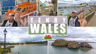 Exploring More of Tenby Visiting The Lifeboat Station amp The Beach  WALES VLOG PT6 🏴󠁧󠁢󠁷󠁬󠁳󠁿 [upl. by Lebar]