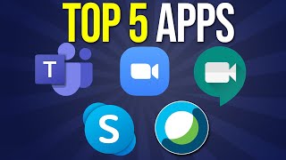 Top 5 Video Conferencing Apps Explained in One Video [upl. by Vidovic735]