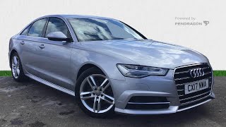 Florett Silver Audi A6 20 TDI Ultra S Line 4dr S Tronic 2017 [upl. by Silver]