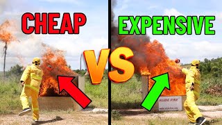 CHEAP vs EXPENSIVE Fire Extinguishing Ball Which One Saves the Day [upl. by Ikim632]