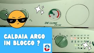 Caldaia ARGO 24 SE e BAXI luna 240 fi in blocco lampeggia simbolo come fare il reset [upl. by Obocaj453]