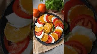 Winterse caprese salade maken shorts  Allerhande [upl. by Aynatahs]