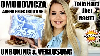 Luxus Hautpflege getestet 🤩 Omorovicza Abend Pflegeroutine  Unboxing amp Verlosung [upl. by Elledoj965]