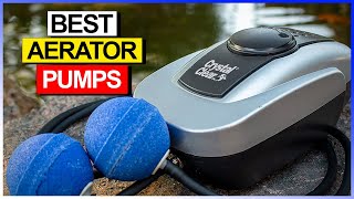 Top 4 Best Aerator Pumps for Your Pond or Aquarium in 2024 quotDont Buy Until You WATCH Thisquot [upl. by Jobina232]