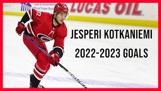 Jesperi Kotkaniemi all goals 202223 Regular Season  Playoffs [upl. by Haugen799]