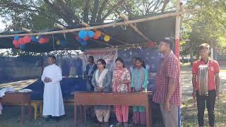 St Anthonys School  School Anthem  during sports day [upl. by Ailecra]