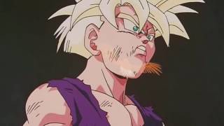 Première transformation de Gohan en SSJ 2 en Full HD VOSTFR [upl. by Yanaton]