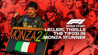 INSIDE STORY Charles Leclercs Second Monza Victory For Ferrari  2024 Italian Grand Prix  Lenovo [upl. by Loresz]