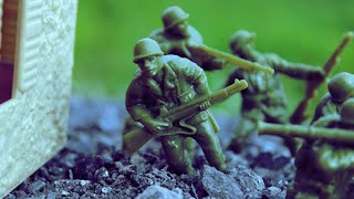 battle of Kohima plastic army Stop motion [upl. by Metzgar822]