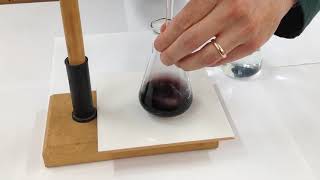 Iodine  Thiosulfate Redox Titration Demonstration [upl. by Ramalahs661]