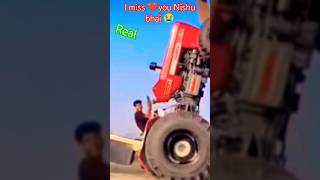 😇Nishu bhai ka video tractor stand walanishudeswalstunt tractordriving shortsfeednishudeswaljatt [upl. by Ylime380]