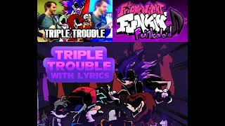 FNF  The Final Song  Triple Trouble Mashup brodo lyrics  Metal  UTAU [upl. by Taft]