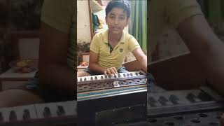 rashtra gaan harmonium playing [upl. by Langer]