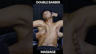 Double Barber Spine Cracking  Loud Neck Cracking asmr shorts shortvideo bodymassage insomnia [upl. by Noruq670]