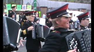 Dunloy Accordion Band  Derry Day 2012 2 [upl. by Roye664]