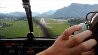 Flug Langkampfen  Salzburg Hangar 7  Langkampfen [upl. by Eremihc105]