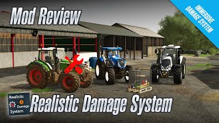 Mod Review  Realistic Damage System is VERY cool  FS22  PC Only [upl. by Htesil]