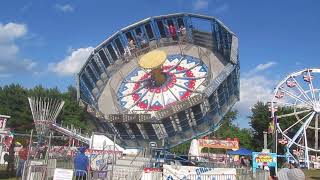 Zero Gravity OffRide POV at the 2022 St Gregs Carnival In NJ [upl. by Eelamme973]