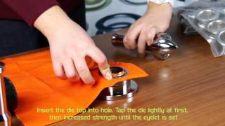 Hand Tools amp Cutters for Curtain Eyelets [upl. by Nhoj]