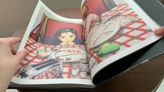 Yoshitoshi Abe Artbooks Flipthrough [upl. by Anhpad]