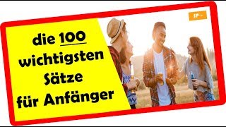 Spanisch lernen für Anfänger  100 Sätze und Phrasen [upl. by Thurnau]