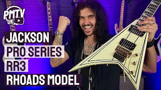 Jackson Pro Series Rhoads Model RR3  The Iconic Randy Guitar In The Iconic Concord Finish [upl. by Isnyl357]