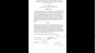 NOTICE OF DEFENSE amp CLAIM IN RECOUPMENT UNDER UCC 3305 amp 3306 FAXED TO OFFICER JAMES PRINZO [upl. by Rehpotsihrc]