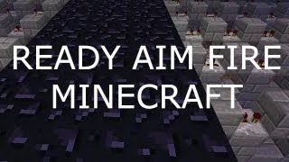 Ready Aim Fire  Imagine Dragons Minecraft Note Blocks  Lyrics [upl. by Alle]