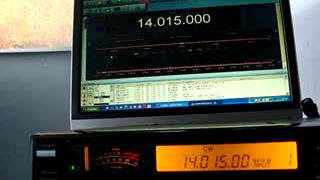 ICOM IC728 with HRD [upl. by Milda]