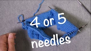 Knitting in the Round with DoublePointed Needles  Technique Tuesday [upl. by Nettie]