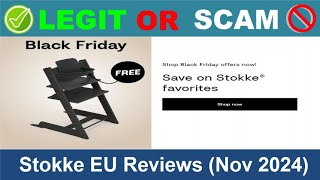 Stokke EU Reviews  Nov 2024 Beware of Scam Watch Now [upl. by Haman]