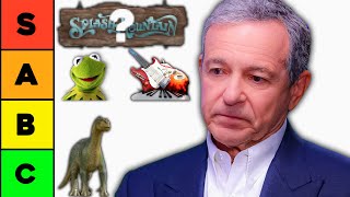 Ranking Every Disney World Ride SHUT By Bob Iger [upl. by Enyaht]