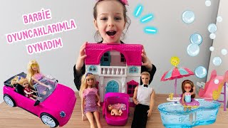 Barbie VideolarıADA BARBİE OYUNCAKLARI İLE OYNADIKız Oyuncak VideolarıBarbie ve Chelsea Evcilik [upl. by Lurlene]