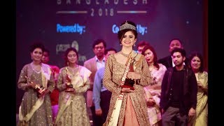 Jannatul Ferdous Oishee crowned Miss World Bangladesh 2018 [upl. by Hesoj]