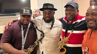 Jerry Omole on Tenor Sax with Shola Iyiola Demilade Adepegba David Oke Temitayo Kayode Praizhm [upl. by Nitsug]