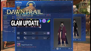 FFXIV Dawntrail  A Look at the Dye Changes Headed to FFXIV in Dawntrail [upl. by Waylen349]