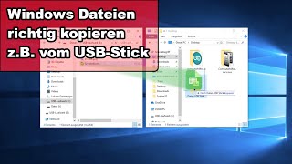 Dateien unter Windows kopieren Win XP bis Win 11 [upl. by Ddart898]