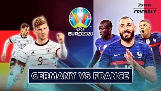 FIFA 20 Germany vs France Friendly Euro 2020 Gameplay 4K [upl. by Eadith438]