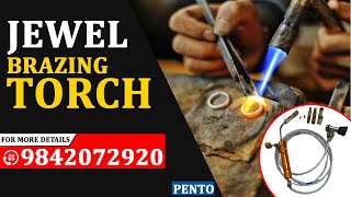 Lpg Gas Brazing Torch Jewel brazing Torchjewelry soldering brazing 9842072920 [upl. by Ecirehc926]