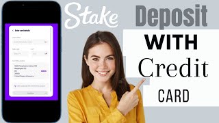 How To Deposit Money In Stake With Credit Card  Stake Deposit [upl. by Stein]