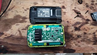 RYOBI 36V TEARDOWN BPL3640 [upl. by Ylhsa]